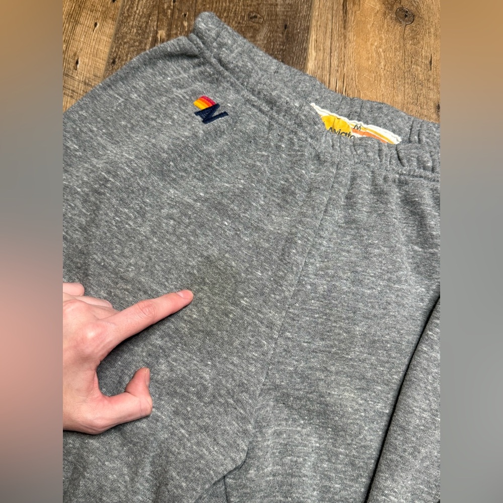 Aviator Nation Bolt Sweatpants, Size Medium - Picture 2 of 6